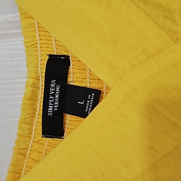 Simply Vera Wang Yellow Maxi Dress - Picture 3 of 8